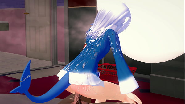 Gura's final live stream 4k 60 fps vtuber hololive english myth gawr gura 