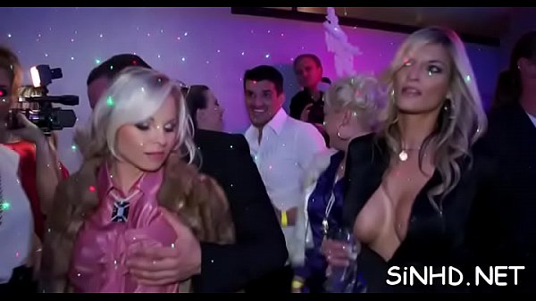 Raucous and slippery juicy partying with hawt sirens and hunks 