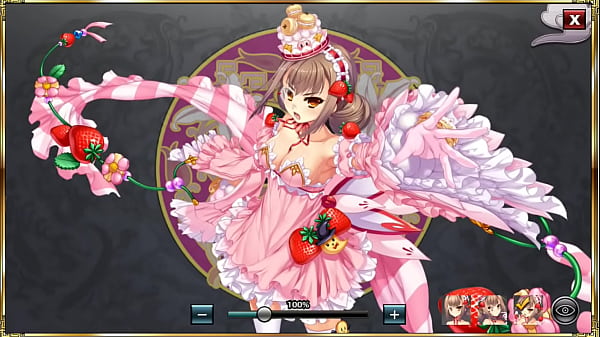 GIF 真恋姫夢想 天下統一伝 呂蒙 仮装