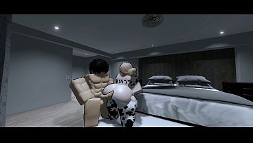 Nonton This Whore In A Cow Bikini Was Made To Get Milked. Roblox Condo thumbnail