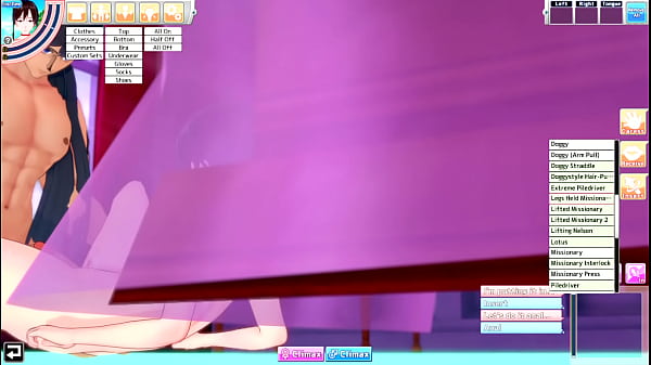 Rebecca Chambers from Resident Evil gives her virginity to_a half-demon in_Koikatsu Party