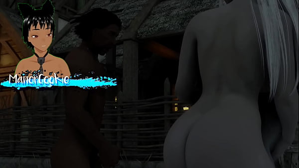 Play MP4 - Skyrim B and L mod - Going out and fucking a hot goth Vampire and having an orgy