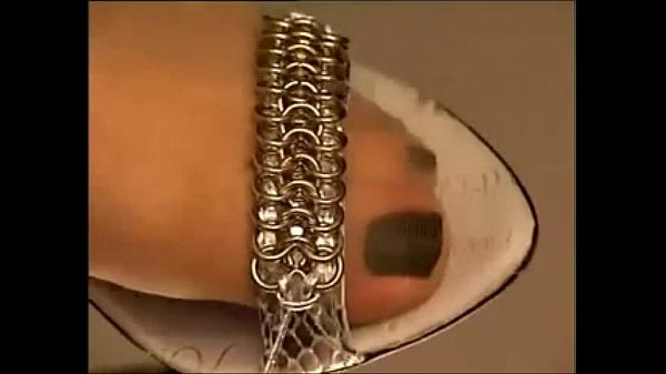 Play MP4 - Nylon Feet In Silver Sandals