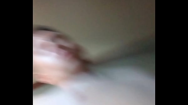 Emily fucks dildo almost caught 