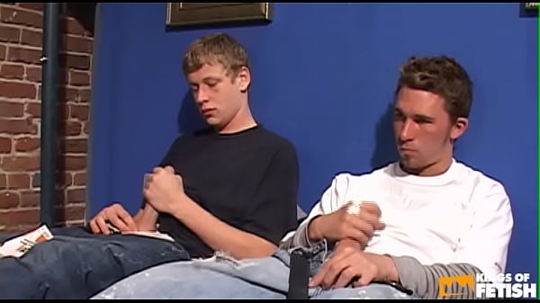 Two Young Guys Stroke Their Dicks With Toys And Have Intense Anal Fuck thumbnail