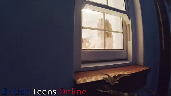 You watch your neighbour in the shower 