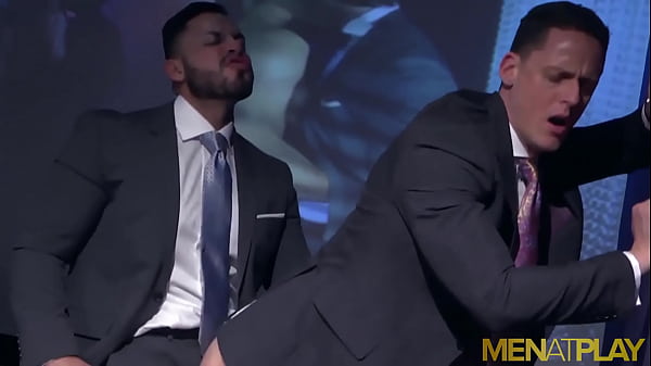 Bearded Latino Ass Fucks Muscular Bottom 