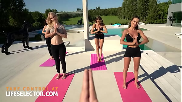 Lifeselector - Bustyyoga MILF Shalina DevineWANTS your dick