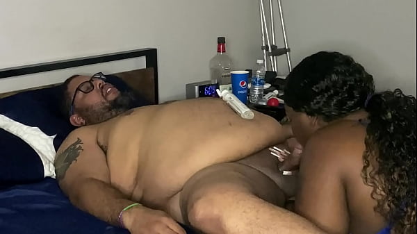 Play MP4 - Plus Size Black Couple&comma; Fucking and Sucking Each Other