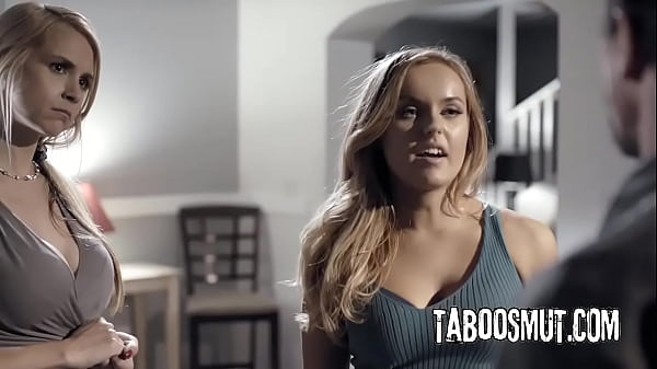 BlondeTeen Has Threesome For_Her B Day With Her Step_Parents