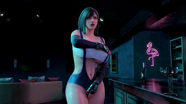 Play MP4 - Big Tits and Anal - Barret's Big Black Cock fucks Tifa's All Holes and CUM on her Body - Animated Final Fantasy Porno