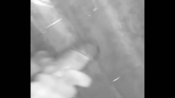 Big white dick in shower 