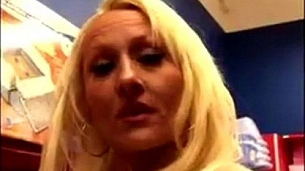 Donny Long gives first big cock to big fake titty attention whore milf 