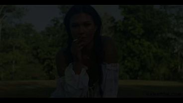 Nonton Sanktor | Busty Milf Teases & Masturbates Outdoors thumbnail