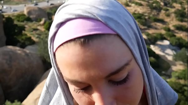 Felicity Feline flashes her ass and tits outdoors in public 