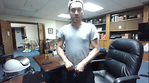 Finished work smelling my_feet andpullingout my_dick