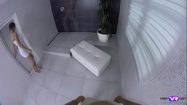 Tina kay sex show in bathroom 