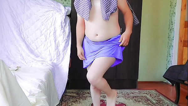 Playing innocent in sheer lace 