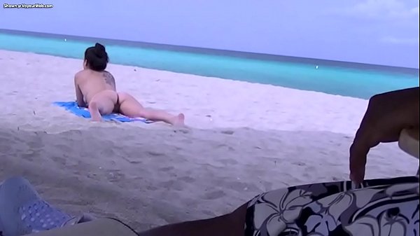 Play MP4 - Latina Exhibitionist Wife Alison Public Nude Beach Voyeur Cock Tease&excl;