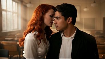 Ep 4- Jessica R. Is A Very Sexy Redhead Uni Ty Professor Who Rewards Her Best Student After Class With Her Pussy- Porn In Spanish-adio In Spanish thumbnail