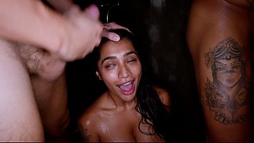 Flash Offer 50%off Best Orgy On The Shower Ever - Frances Bentley- Kazumi Squirts- Yasmina Khan thumbnail