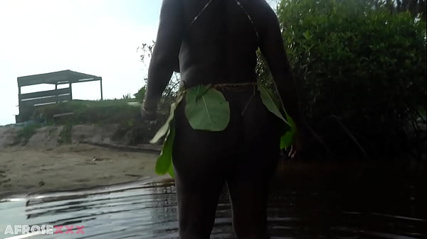 Play MP4 - Busty African witch grinding her thick body in ritual dance and cleansing in sacred water