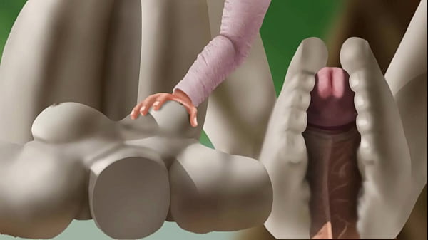 Nonton Fondling And Getting A Footjob From Marble! - A Silent Statue thumbnail