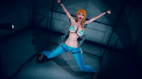 ナミがされてくすぐられてしまうシーン 