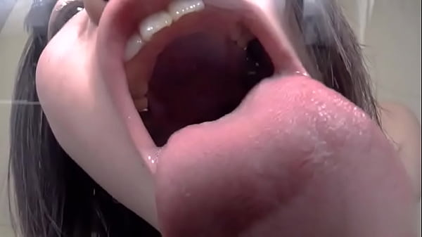 Japanese Asian Tongue Spit Fetish 
