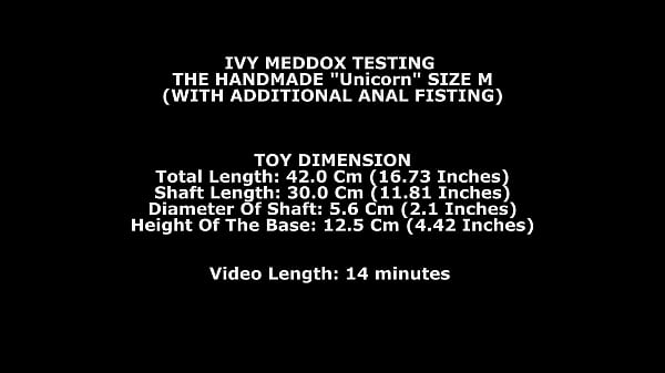 Ivy Maddox Testing The Handmade Unicorn M (With Additional Anal Fisting) TWT228