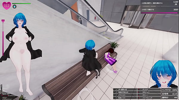 プレイ動画012_ムッチムチのぽっちゃりガールでショッピングモールに潜入 秘密のエクスポーズ バレないように露出するマナカさん