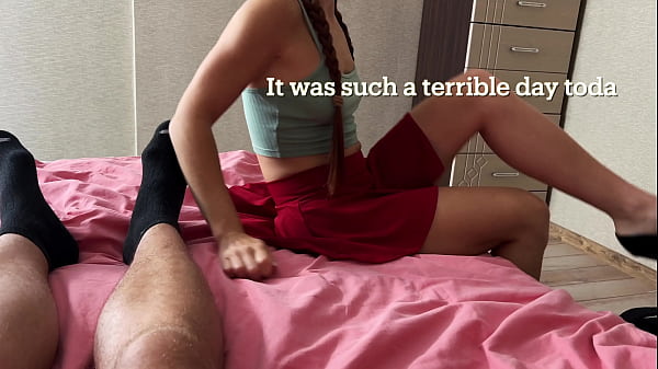 A Guy Cheered His Sexy Stepsister Up With A Portion Of Sperm When She Was In A Bad Mood thumbnail