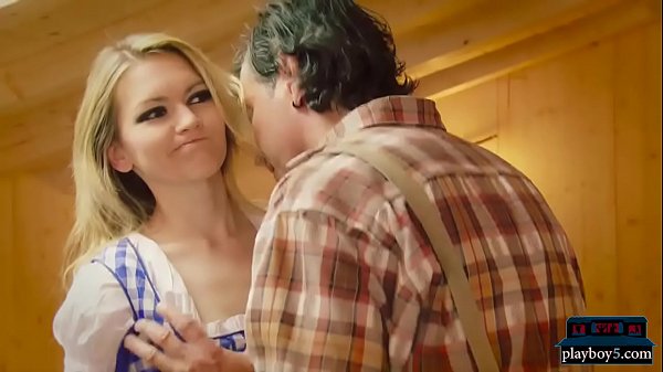 Play MP4 - Farmer fucks busty blonde sex robot he ordered on ebay