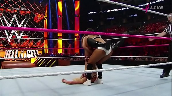 Nikki Bella vs CharlotteHell ina Cell_2015