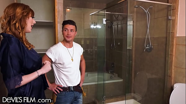 Play MP4 - DevilsFilm Cheating Wife Lauren Phillips Gets Caught Fucking The Young Plumber With Cumshot