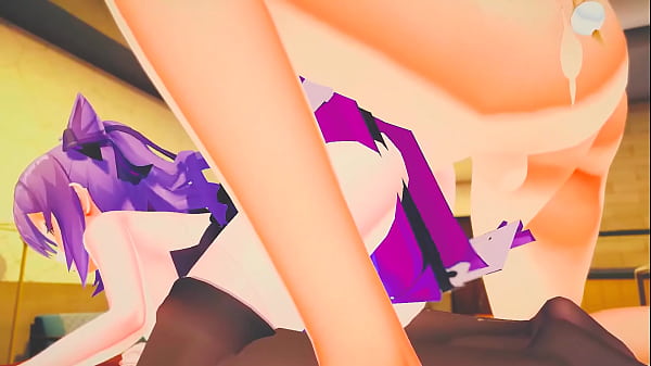 Keqing gets her tight pussy ripped open by huge cock genshin impact 