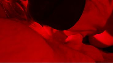 Nonton A Close Up View Of A Hot Blowjob!! A Red Light Video Quickie thumbnail