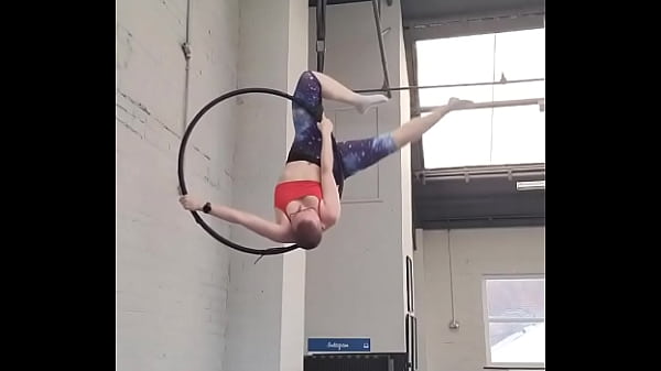 Realised it's been a while since I last shared what I've been working on in aerial hoop. This isn't the smoothest as I'm ... 