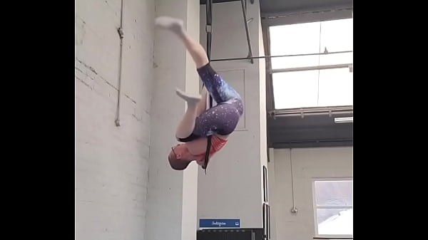 Realised it's been a while since i last shared what i've been working on in aerial hoop this isn't the smoothest as i'm 