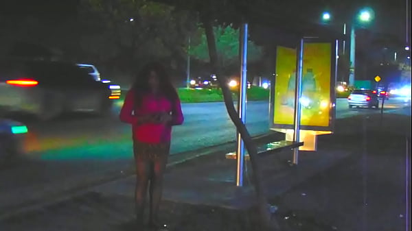Monterrey crossdresser outdoor 