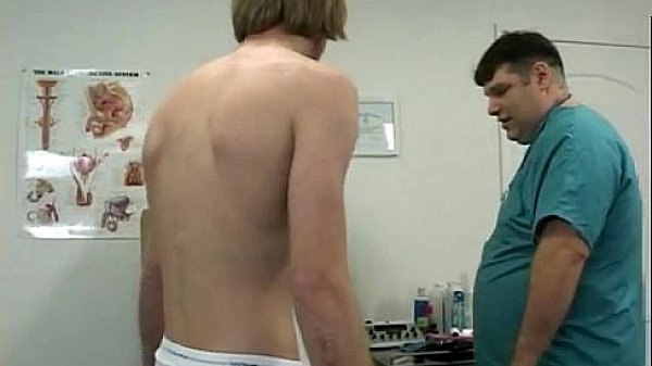 Medical fetish boys video gay I felt around his pouch and everything 