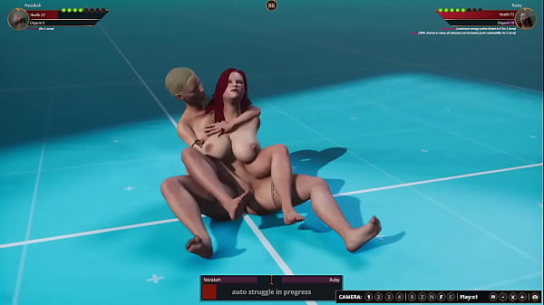 Nezakah VS Ruby Naked Fighter 3D