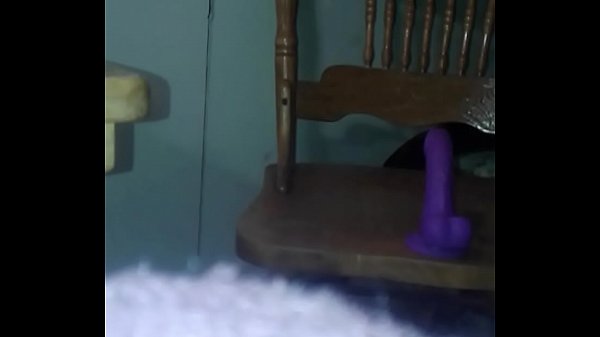 Play MP4 - Bouncing on my purple dildo called tyler