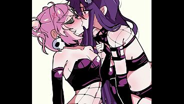 Natsuki y Yuri del Doki Doki Literature ClubNatsuki y Yuri del Doki Doki Literature ClubNatsuki y Yuri del Doki Doki Literature Club 