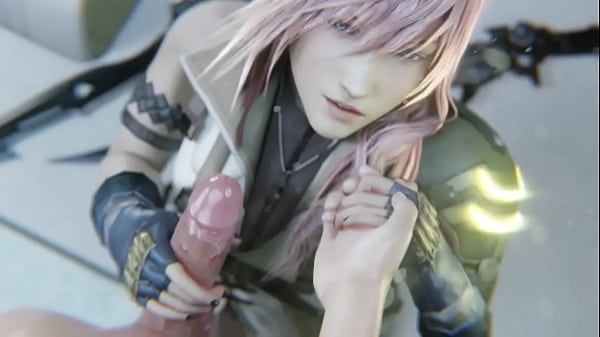 Nonton Lightning Handjob - Final Fantasy Hentai 3d thumbnail