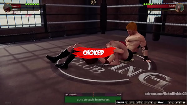 The Girlfriend VS_Vilkor Naked Fighter 3D