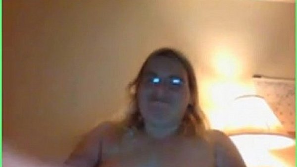 Cute mature blonde bbw fucks her wet pussy 