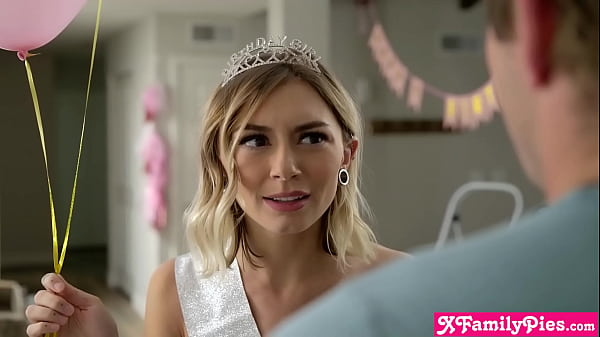 Play MP4 - Tiny stepsister teen Chloe Temple had some very naughty birthday wishes