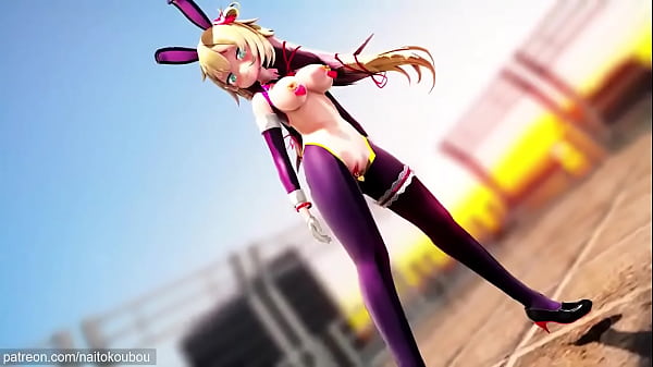 MMD and_Sex Bunny Akai Haato Conqueror anal beads Submitted by heirdamu