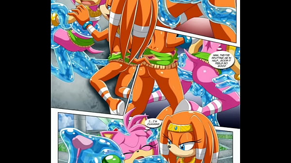 Chaos comendo a amy tikal e rugu 